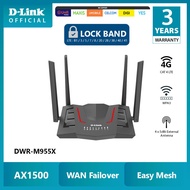 D-Link 4G LTE Wi-Fi 6 AX1500 Gigabit Mobile Router build in VPN Client & Easy Mesh support all Telco