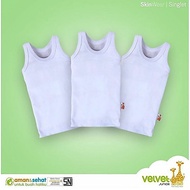 VELVET JUNIOR SOFT COMFORTABLE UNDERSHIRT FOR BABY & CHILDREN SIZE NB, XS, S, M, L, LB, 2, 3, 4, 5, 