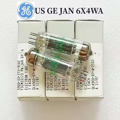 US GE JAN 6X4WA Vacuum Tube Upgrade 6X4 6X4W 6202 EZ90 CV493 6Z4 6Z5P EZ80 HIFI Audio Valve Electron