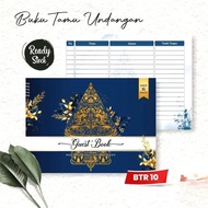 AESTHETIC WEDDING GUEST BOOK BTR 10