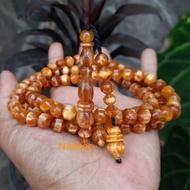 KAYU Tasbih 99 Pine Wood 8mm - Marjan Model