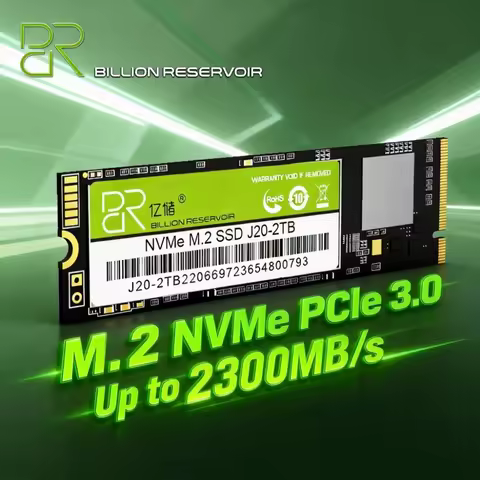 BR J20 J30 NVMe M.2 SSD 2280 PCIe 3.0 4.0 128GB-4TB Up to 2200MB/s Read 1800MB/s Write 3D TLC/QLC fo