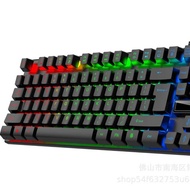 87-Key Luminous Keyboard Mechanical Feel Keyboard Home Cute Girl Gaming Gaming Keyboard