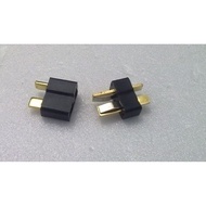 myPro'sMaxXX Dean/T- Connectors*1pair (F / M) Black -wss