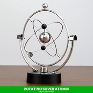 Home Shelf Decoration Display Rotating Silver/ atomic Decorations 3338