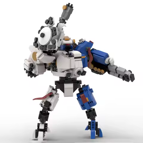 Bricklink Game Mecha ORC Killas Kan Dreadnought Terminator Captain Black Templar Necron Warrior Robo