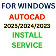 AUTOCAD - ACAD 2025 2024 2023 - DOWNLOAD LINK - INSTALL SERVICES