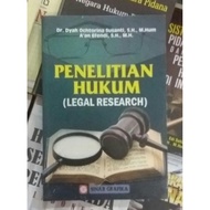 LEGAL RESEARCH BOOK (LEGAL RESEARCH) - DYAH OCHTORINA - SINAR GRAPHICS