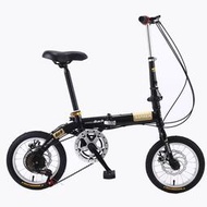 三河馬14寸變速摺疊自行車便攜碟剎輕便車成人學生禮品車