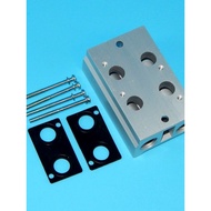 Solenoid Valve Base 3V110-06 Connection Busbar 3V100M-2F3F4F5F6F7F8F9F10F Bit Link
