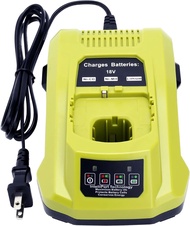P117 Dual Chemistry 12V 14.4V 18V Battery Charger Replacement for Ryobi Charger ONE+ P117 P118 P119 