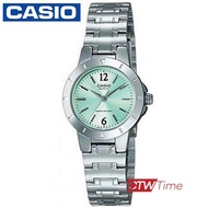 Casio Standard นาฬิกาข้อมือผู้หญิง สายสแตนเลส รุ่น LTP-1177A