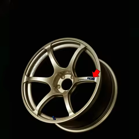 4x Car Styling Sticker for Casting-flow Forming ADVAN Racing RG-III Auto Wheel Hub Spokes Applique L