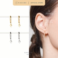 KAGUMI Everlast - Cheryl Hoops | Women's Titanium Hoops Earrings