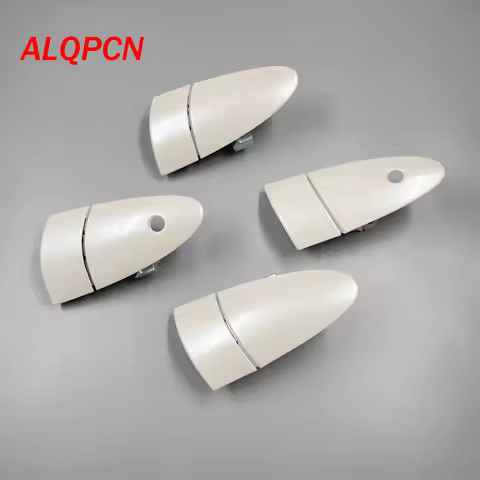 New White Color Door Outer Handle Painted Fit For Honda CR-Z CRZ 2011 2012 2013 2014 2015
