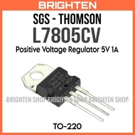 ST L7805CV Positive Voltage Regulator 5V 1A 7805 L7805
