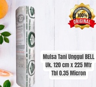 Best Seller Plastik Mulsa Hitam Perak Cap Bell