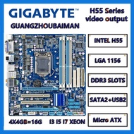 IGABYTE H55M-UD2H Motherboard  INTEL LGA 1156 H55 Desktop Motherboard DDR3 32G Micro ATX HDMI  I3 I5