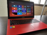 Asus Red/i5/win8/8Gb/120Gb SSd/15.6inch/Gaming
