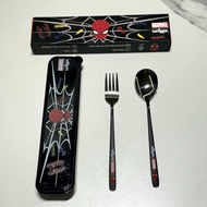 Time-limited Hot Sale Australia Smiggle Stainless Steel Spoon Fork Tableware Set Spoon Spiderman Chi