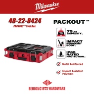 MILWAUKEE 48-22-8424 PACKOUT™ Compact Tool &amp; Accessory Box Storage Box Impact Resistant Body 48228424 PACKOUT