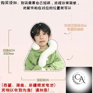 Standee shaking head Tran Tuan Minh TF family 4