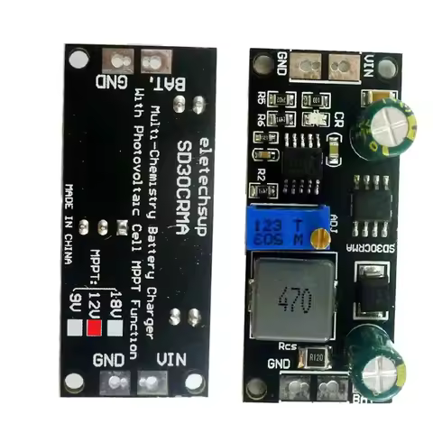 LiFePO4 MPPT Solar Controller Battery Charging Board 1A 3.2V 3.7V 3.8V 7.4V 11.1V 14.8V Lithium Tita