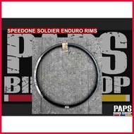 ❁ ✆ SPEEDONE SOLDIER RIMS ASYMMETRICAL FOR ENDURO