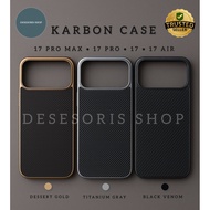 Carbon Case iphone 17 Pro Max / 17 Pro / 17 Air / 17 Casing Cover LikGus