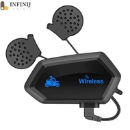 Infinij M01 Motorcycle Wireless Headset Bluetooth-compatible Earphone for Helmet