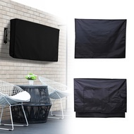 【Brighthor】40 "To 58" Outdoor Tv Screen Dust Jacket High Quality Oxford 210D Black Tv Box