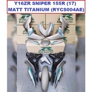 Cover Set Rapido Y16ZR Yamaha Sniper 155R (17) Yellow Cyan Red Black Matt Titanium Y16 Accessories M