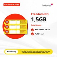 Voucher Indosat 1,5GB 3 Hari Full 24 JAM - Voucher Kuota IM3 - Voucher Kuota Indosat 1,5GB 3 Hari