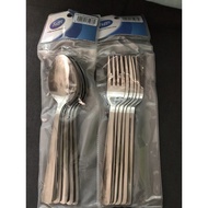 TOFFI Dessert Spoon & Fork