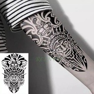Premium Tato Tubuh Tattoo Tatto Temporer Pria Tahan Air Sementara Kering Waterproof  / Arm Temporary
