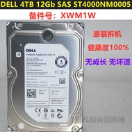 DELL XWM1W 4T 7.2K 4TB 12cm 12G ST4000NM0005 Server SAS Hard Drive
