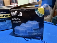 Braun Series Clean & Renew Cartridge Lemonfresh 百靈牌清潔匣 $50/2 pcs