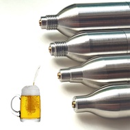 Stainless Steel Gas Cylinder Can Repeatedly Inflate 8g 12g 16g 24g 33g 45g CO2 cartridge.Replace Dis