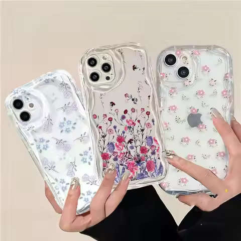 Small Floral Print Phone Case for Huawei Honor 90 Lite 5G P30 Mate 30 40 Pro P40 Nova 9 10 SE 11 5T 