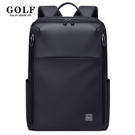 GOLF QUALITY 15.6 Inch Laptop Backpack Men Waterproof Business Backpacks for Work Black Commuting No