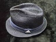 正版adidas棉質紳士帽 fedora trilby