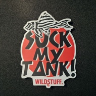 Zebra PLECO FISH STICKER