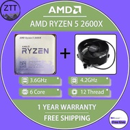 USED AMD Ryzen 5 2600X R5 2600X 3.6 GHz Six-Core Twelve-Thread 95W CPU Processor YD260XBCM6IAF Socket AM4