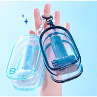 BLUEFEEL Portable Mini Jet Pouch Fan | Turbo Cooling Handheld Fan | Clear / Black