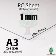 [ PC Sheet ] 1 mm A3 PC Sheet Polycarbonate Sheet