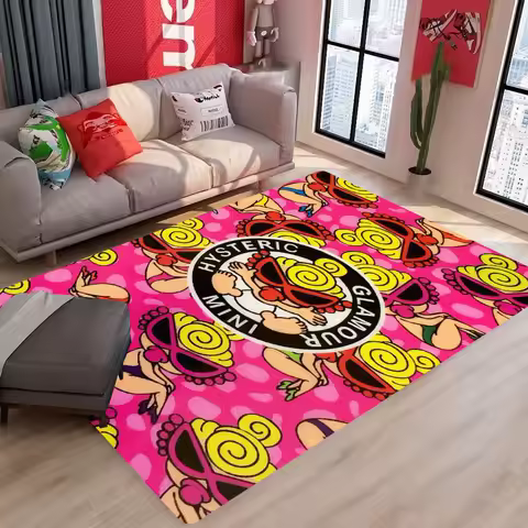 Japan Fashion h-hysteric mini carpet Floor Mat Bathroom Kid Room Bedroom Decoration Balcony Anti-Sli