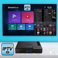 IPTV4K/Spore Msia top premium IPTV/Android TV Box/4GB RAM/32GB Storage/Live TV/Movie/Apps