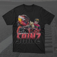 Carlos Sainz 2025 Formula 1 Racing Graphic T-shirt, F1 Racing Shirt, Motorsport Clothing F1, Scuderi
