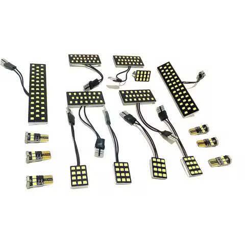 July King LED Car Interior Reading Lights Case for Toyota Alphard Vellfire 20# Series 2008-2014, 600