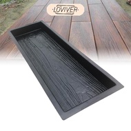 LOVIVER Imitation Wood Grain Paving Mold DIY Stepping Stone Garden Pathway Maker Concrete Slab Mould